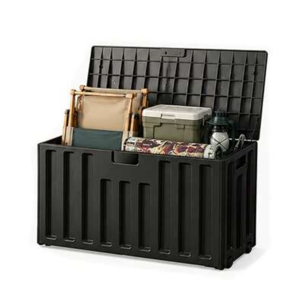 Outdoor Camping Storage Box - Large Capacity Outdoor Storage Container Resin