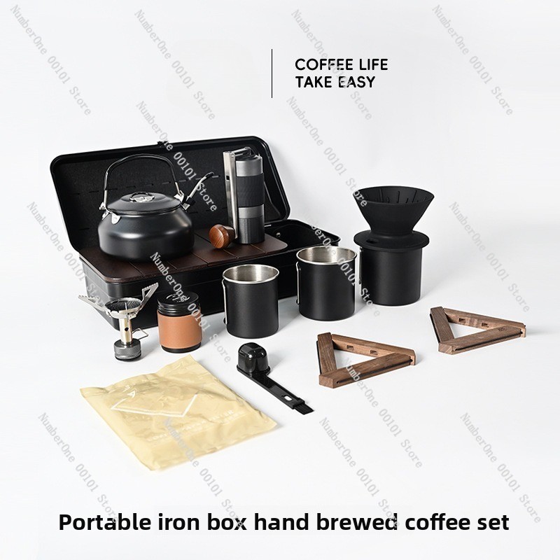 Outdoor Camping Hand‑Brew Coff - Outdoor Camping Storage Box review and price