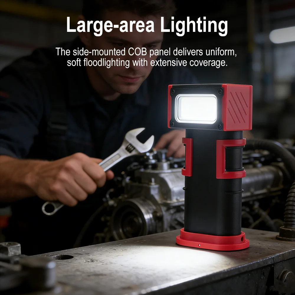 BORUiT COB LED Work Light 1000 - Outdoor Camping Glamping review and price