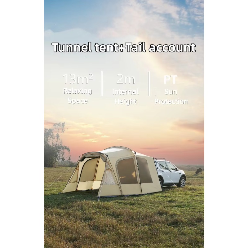 Tent Factory Customized Outdoo - Outdoor Camping Car Tail Tent review and price