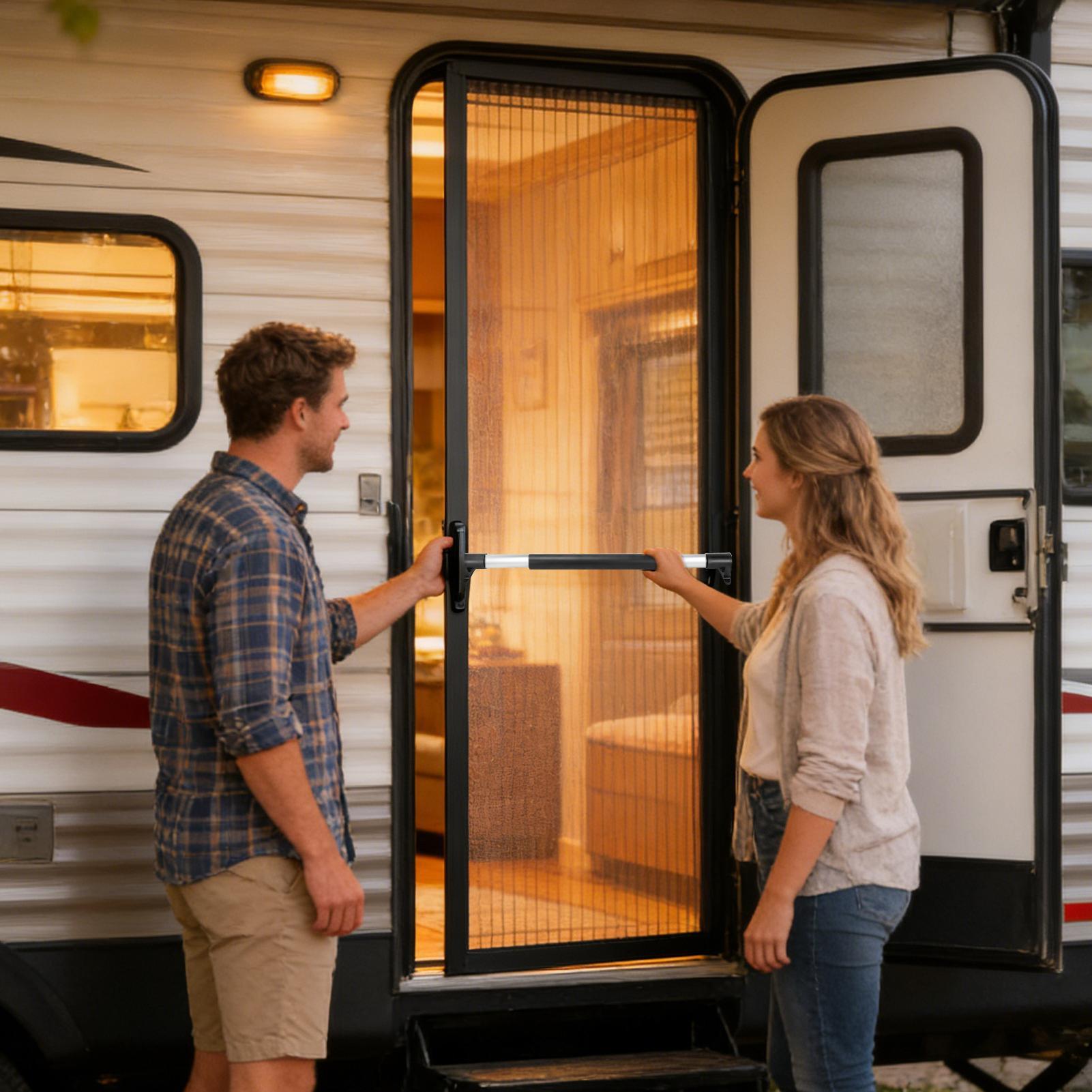 RV Screen Door Handle Telescop - Outdoor Camping Rental review and price
