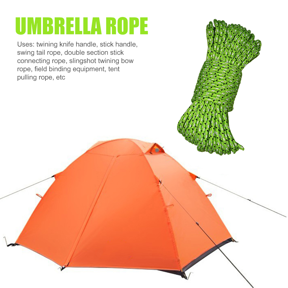 20m 4mm Survival Paracord Nylo - Outdoor Camping Extension Cord review and price