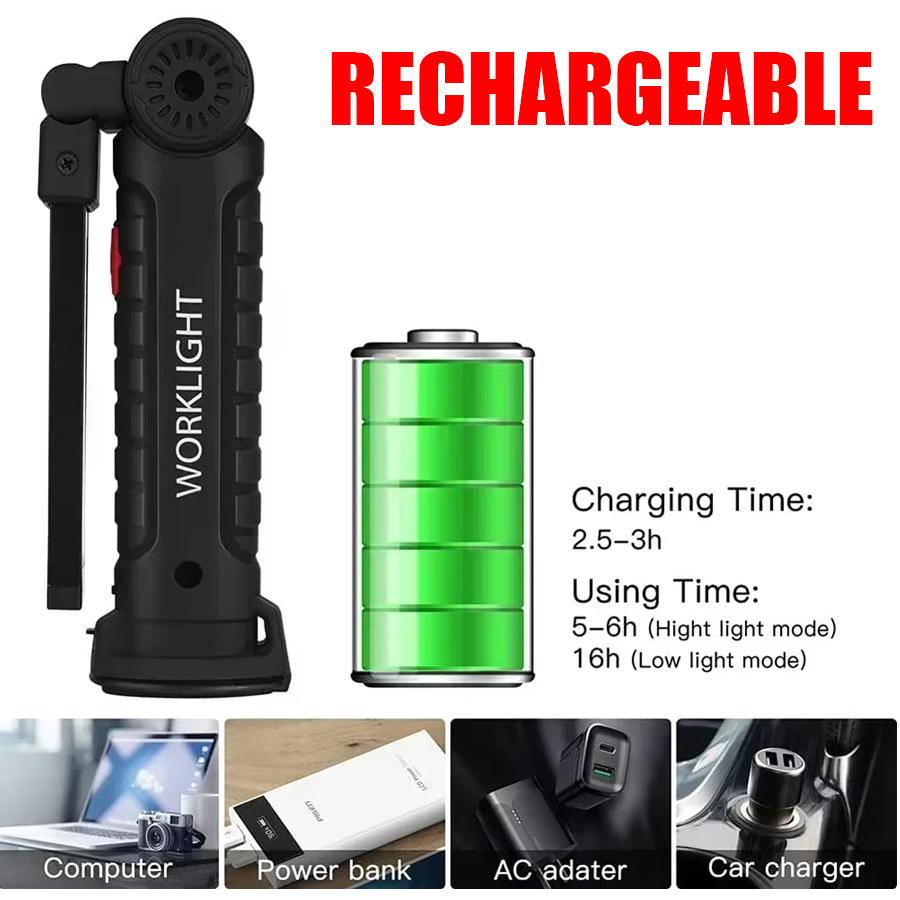 Portable LED Flashlight with M - Outdoor Camping Glamping review and price