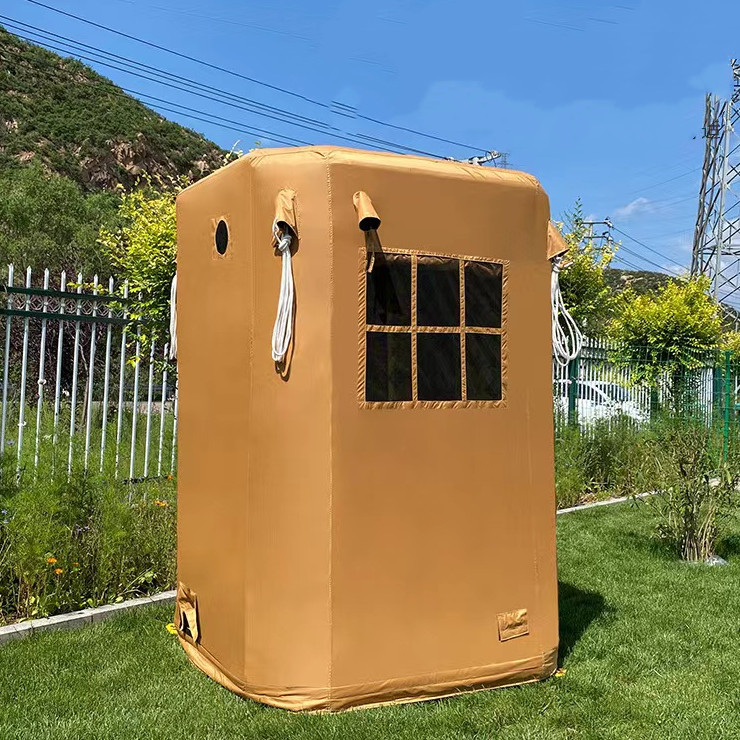 Double Layer Saudi Fabric Four - Outdoor Camping Toilet Tent review and price