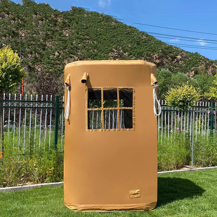 Double Layer Saudi Fabric Four - Outdoor Camping Toilet Tent review and price