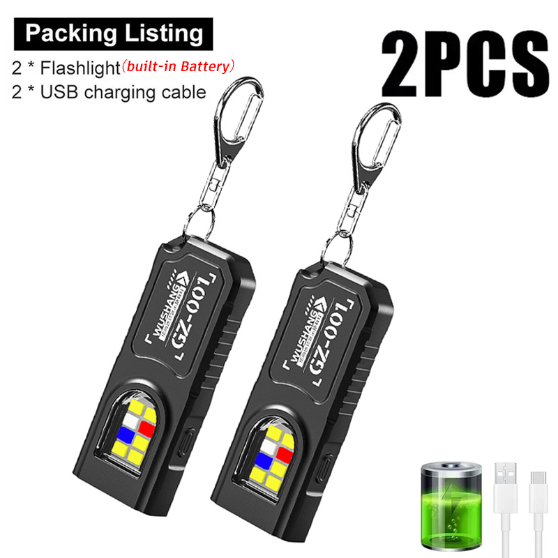 Multifunctional Keychain Flash - Outdoor Camping Glamping review and price