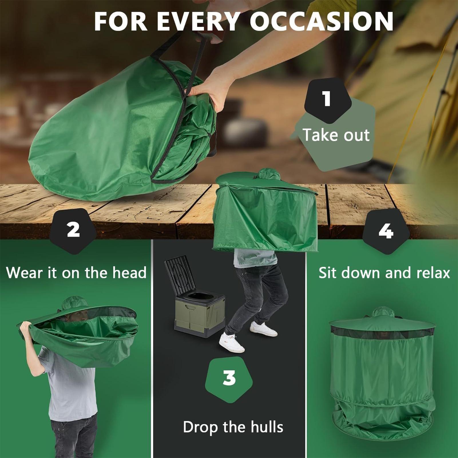 Camping Toilet Tent Portable C - Outdoor Camping Toilet Tent review and price