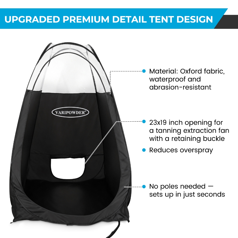 Black Spray Tanning Tent Porta - Outdoor Camping Toilet Tent review and price