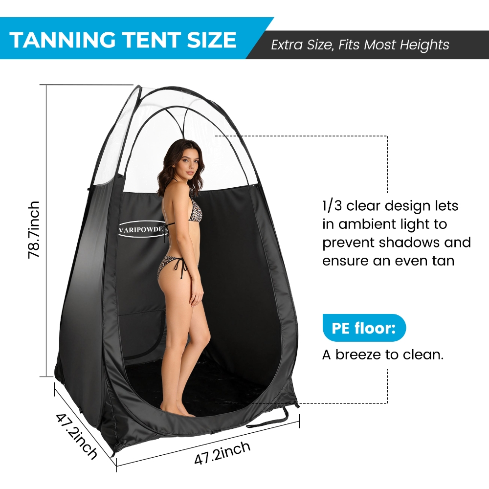Black Spray Tanning Tent Porta - Outdoor Camping Toilet Tent review and price