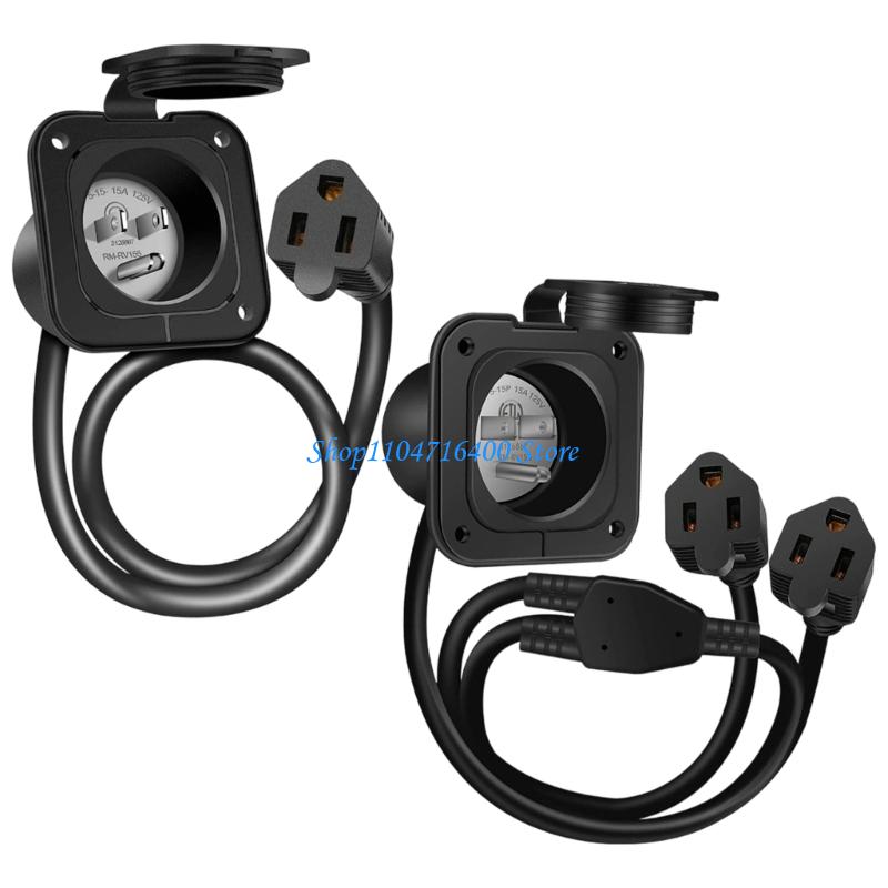 y1gd Waterproof Outlet Extensi - Outdoor Camping Extension Cord review and price