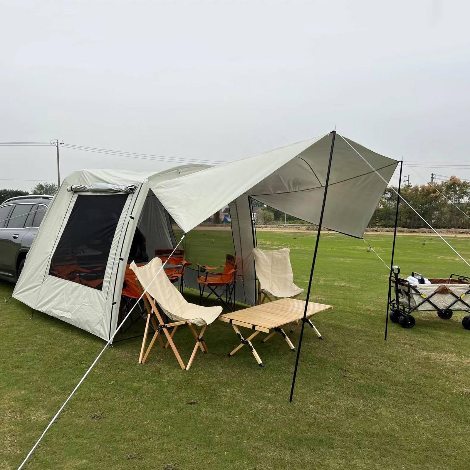 Portable Waterproof Car Rear T - Outdoor Camping Car Tail Tent review and price