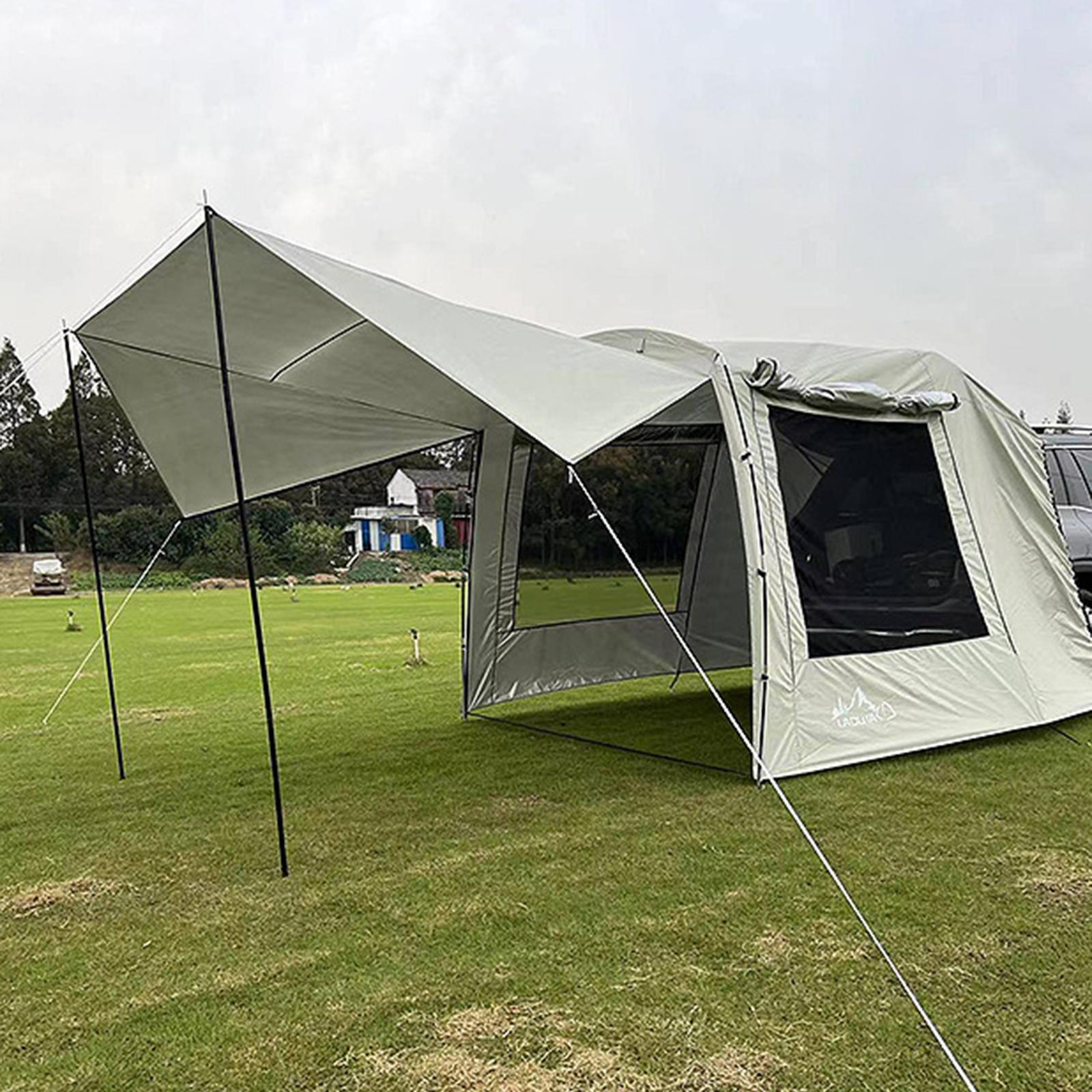 Portable Waterproof Car Rear T - Outdoor Camping Car Tail Tent review and price
