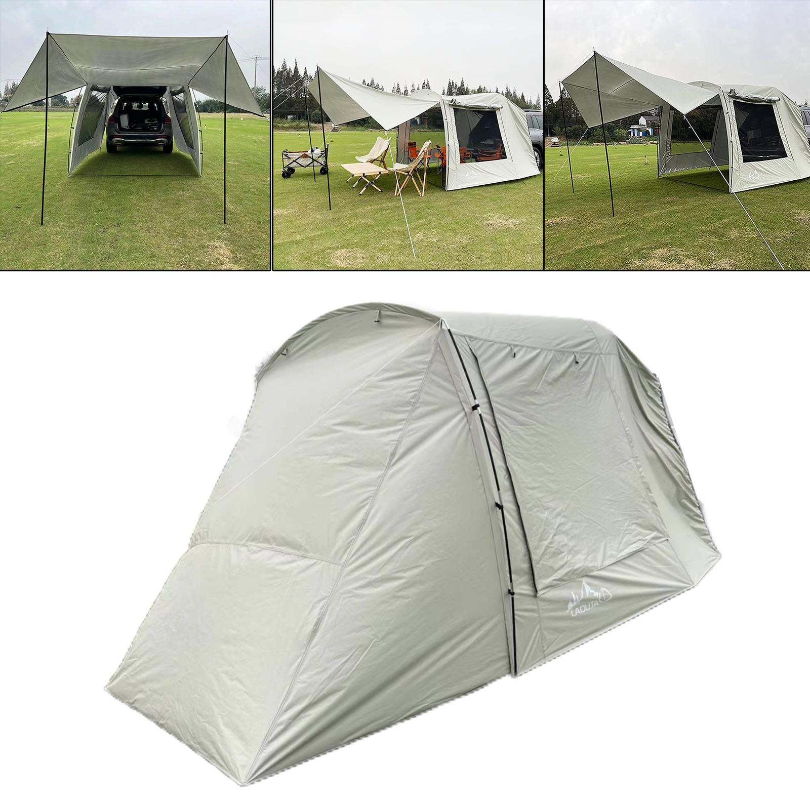 Portable Waterproof Car Rear T - Outdoor Camping Car Tail Tent review and price