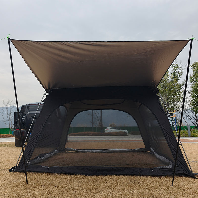 6-Person SUV Camping Tent with - Outdoor Camping Car Tail Tent review and price