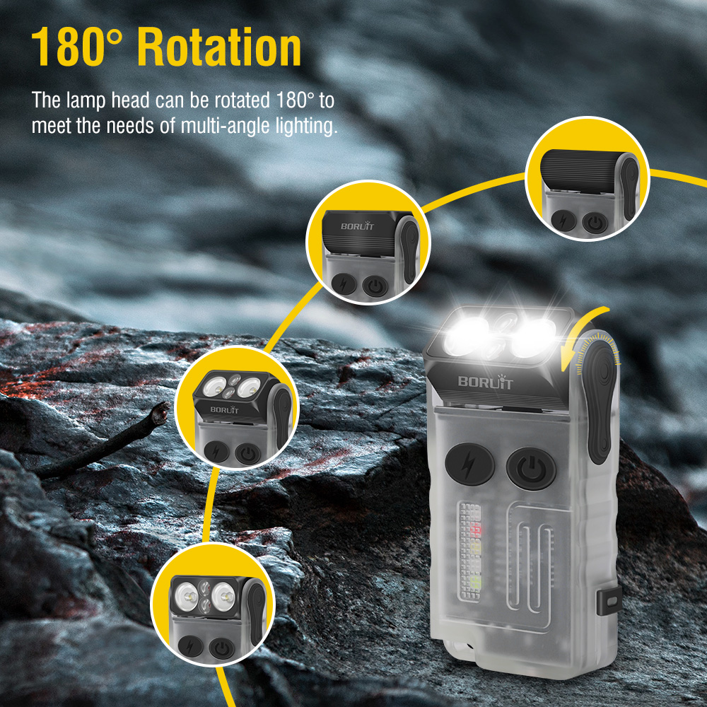 BORUiT V20 Fluorescence Buzzer - Outdoor Camping Glamping review and price
