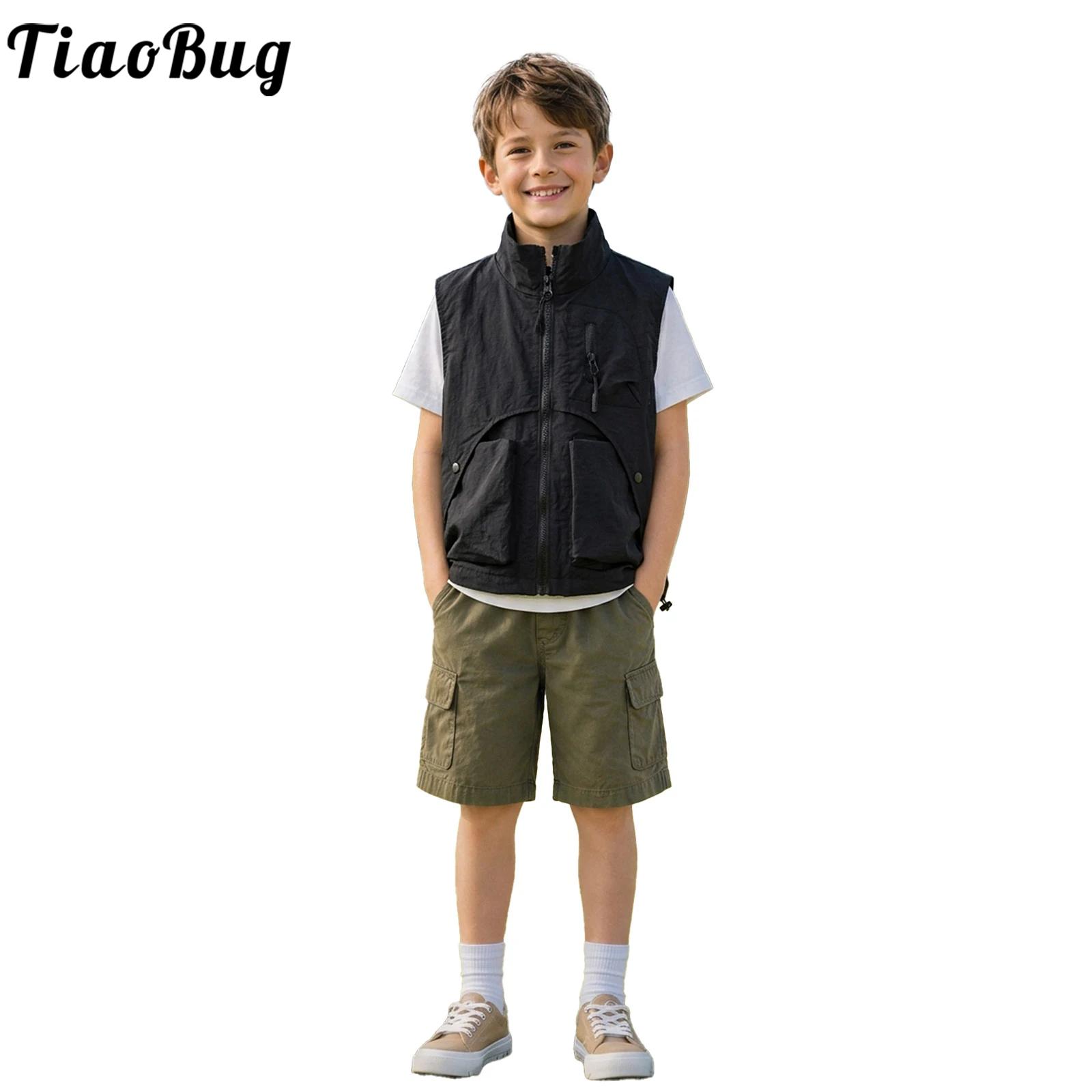 Kids Boys Fashion Zipper Cargo - Outdoor Camping Activities For Kids review and price