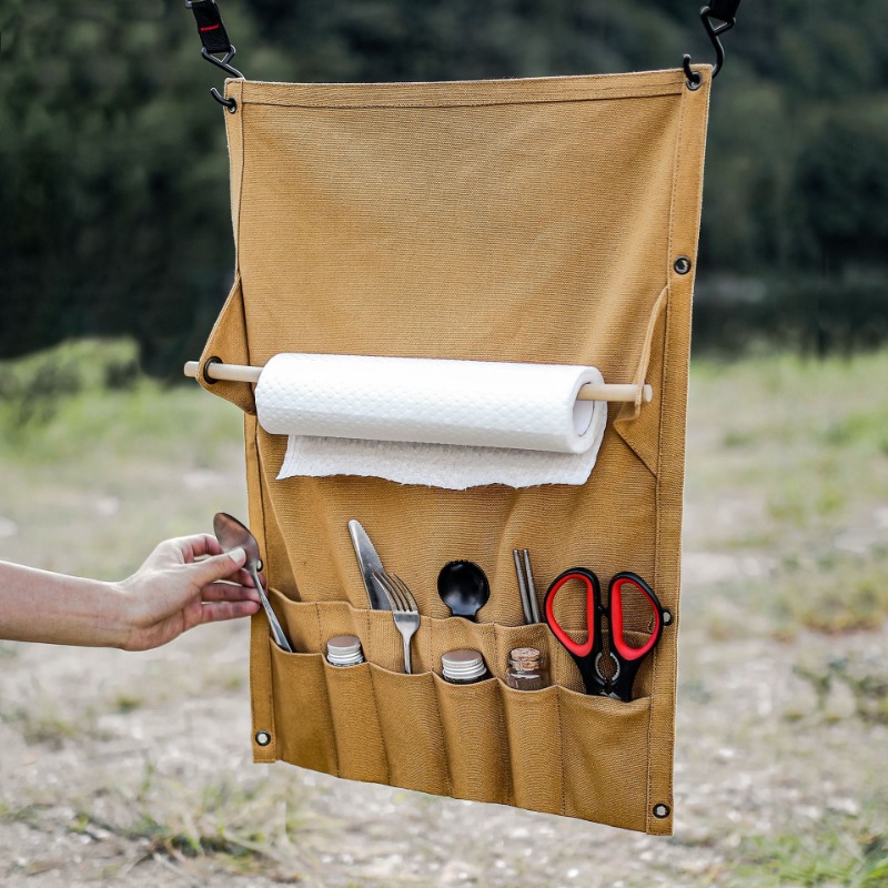 Outdoor Canvas Utensil Organiz - Outdoor Camping Wallpaper review and price