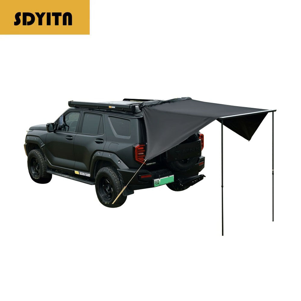 Aluminum Alloy Black Double-wi - Outdoor Camping Car Tail Tent review and price