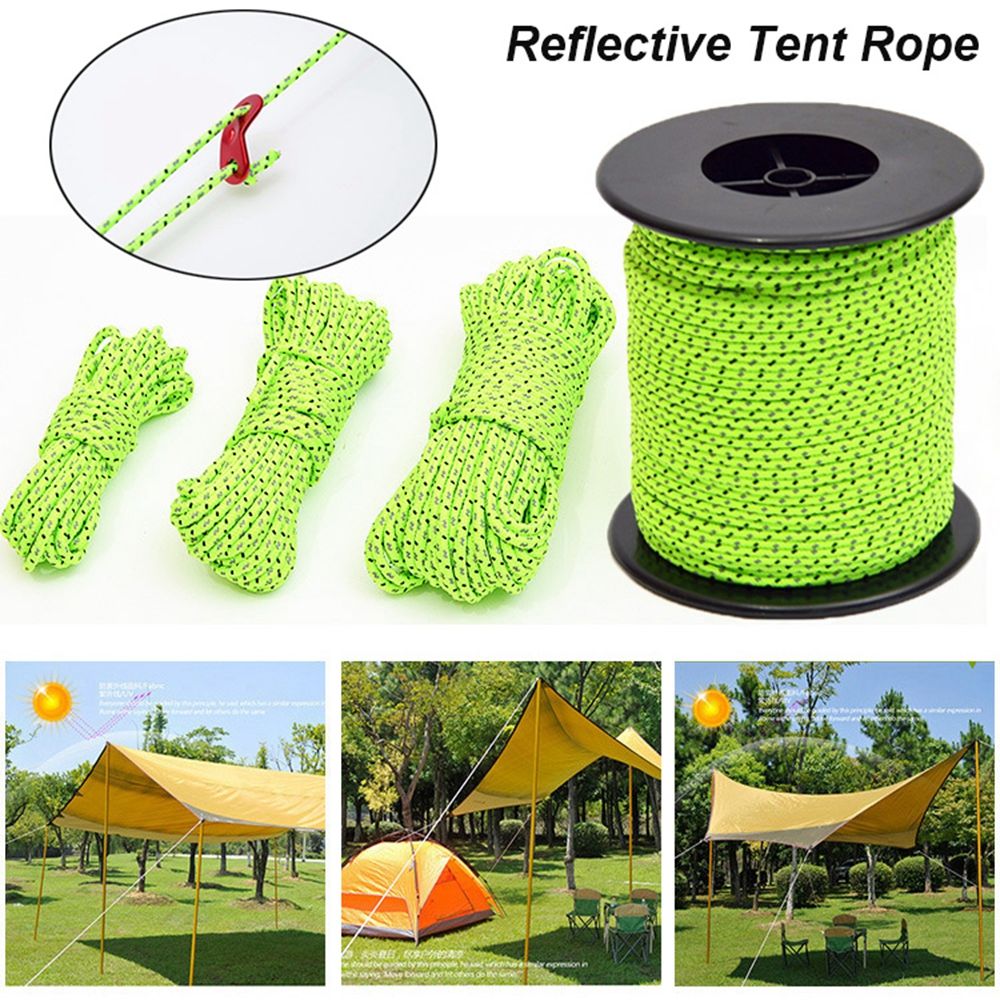 5/10/20/100M Reflective Tent R - Outdoor Camping Extension Cord review and price