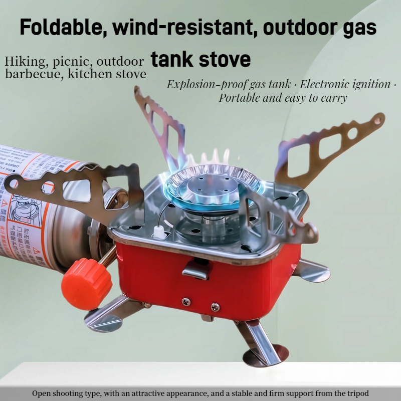 Outdoor Mini Square Stove Camp - Outdoor Gas Camping Oven review and price