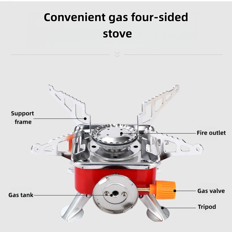 Outdoor Mini Square Stove Camp - Outdoor Gas Camping Oven review and price