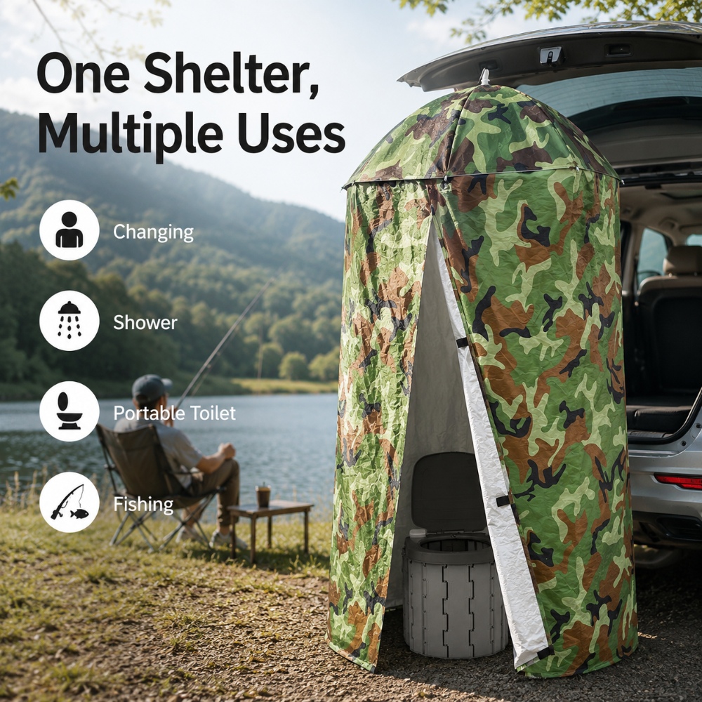 1Pcs Emergency Portable Hangin - Outdoor Camping Toilet Tent review and price