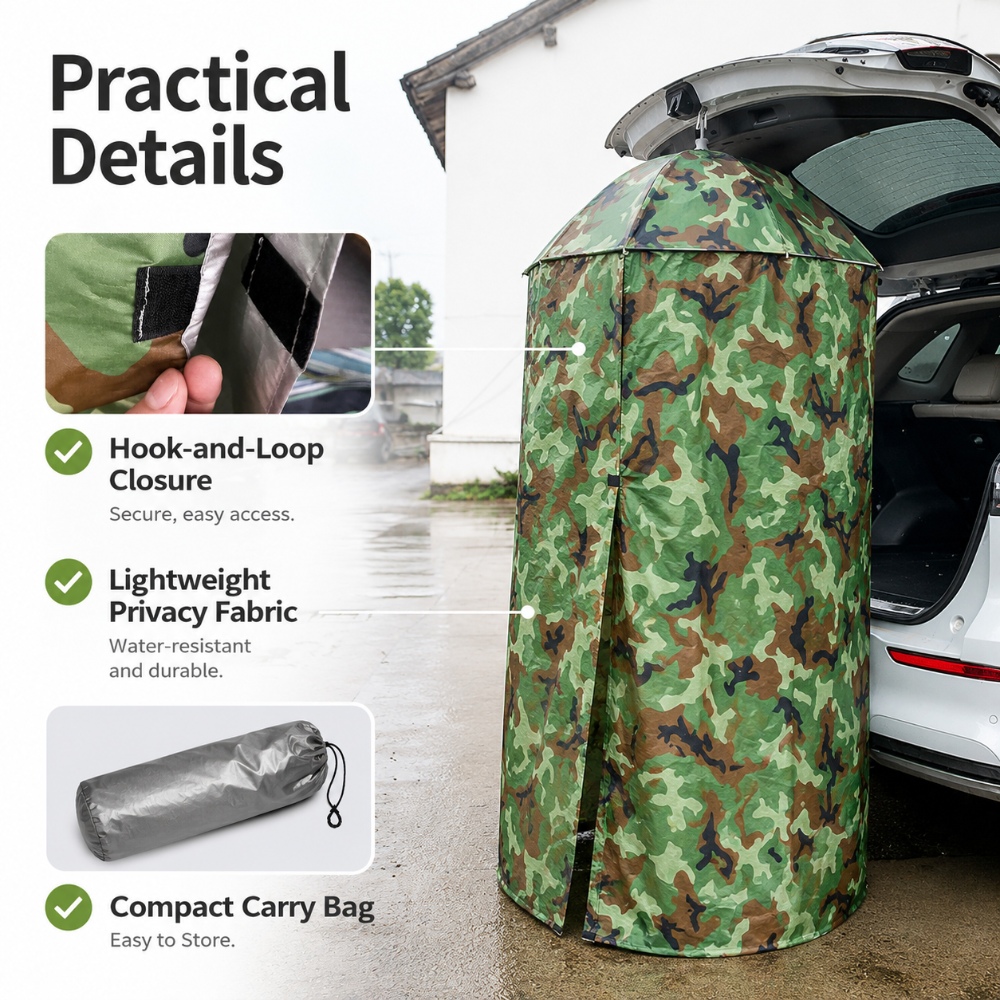 1Pcs Emergency Portable Hangin - Outdoor Camping Toilet Tent review and price