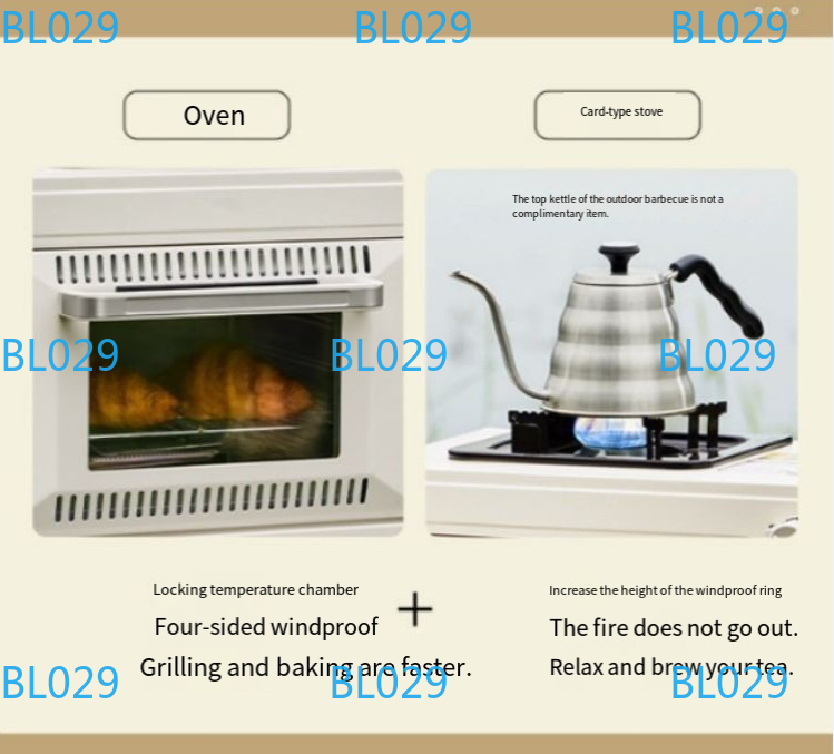 Portable small baking oven Hou - Outdoor Gas Camping Oven review and price