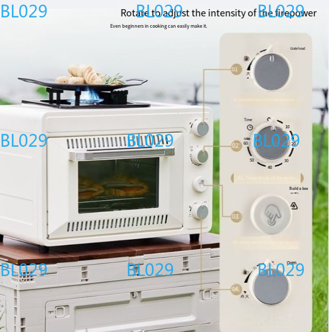 Portable small baking oven Hou - Outdoor Gas Camping Oven review and price