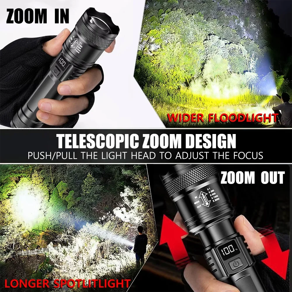 Rechargeable LED Flashlight Zo - Outdoor Camping Glamping review and price