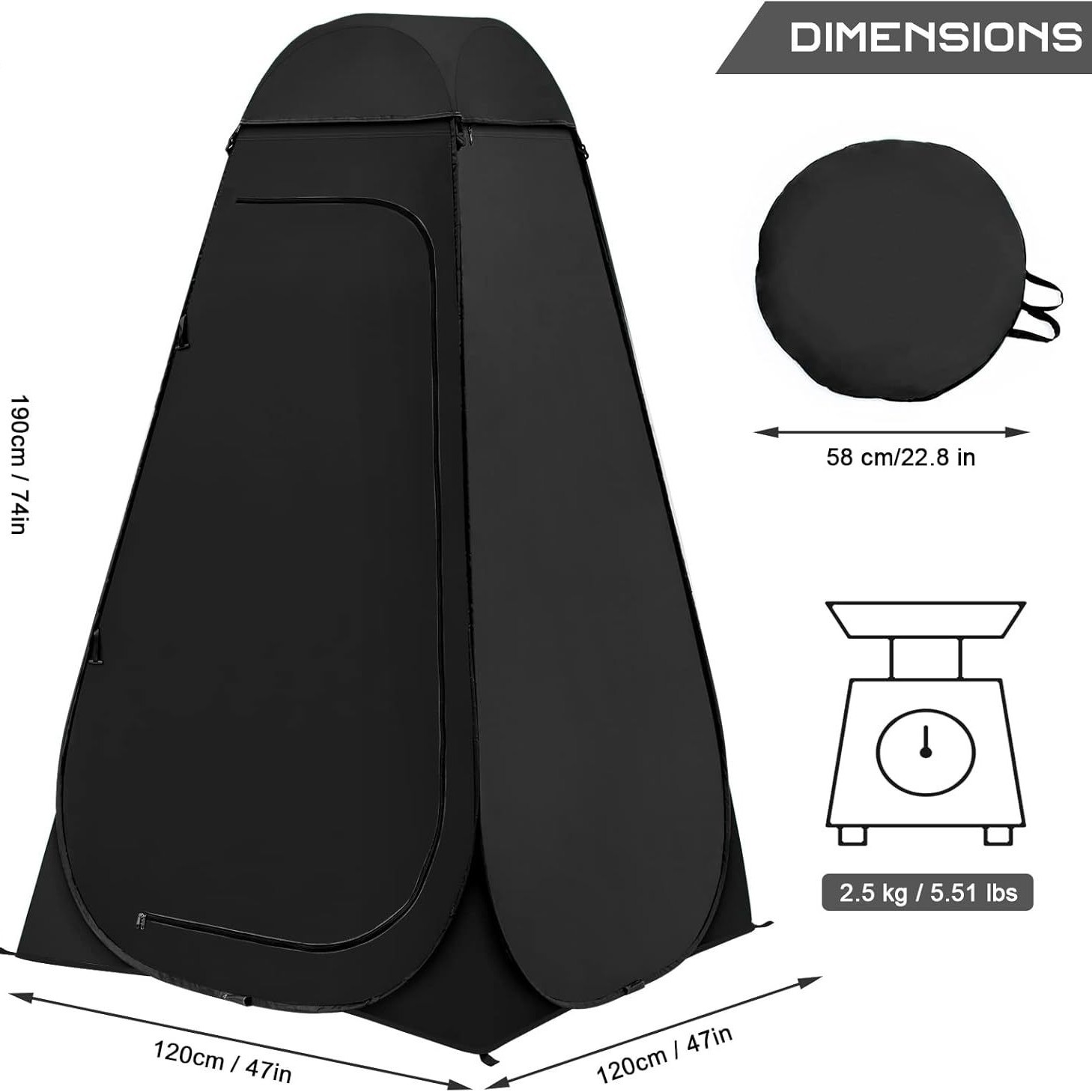 Pop Privacy Portable Outdoor T - Outdoor Camping Toilet Tent review and price